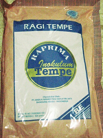 Tempeh Starter. (Rhizopus Oligosporus ) 200 Grams Raprima - Click Image to Close