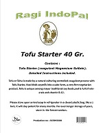 Tofu (Tahu ) Starter 40 Gr. Raprima