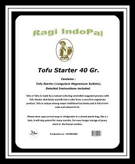 Tofu (Tahu ) Starter 40 Gr. Raprima - Click Image to Close